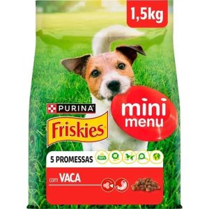 Friskies Cao Mini Menu Vaca 1.5Kg Raças Pequenas