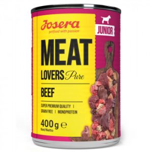 Josera Meat Lovers - Alimento húmido com Carne 100% de Vaca para Cachorros