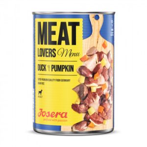 Josera Meat Lovers - Alimento húmido Menu pato com abóbora
