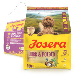 Josera Mini Duck & Potato - Ração Seca para Cão Mini - Pato e batata