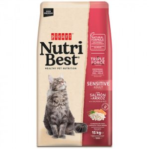 Picart Nutribest High Premium Gato Sensitive - Salmão e Arroz