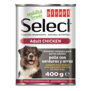 Picart Select Patê Húmido para Cão Adulto - Frango, Verduras e Arroz