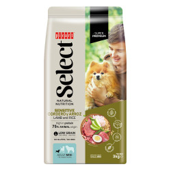 Picart Select Super Premium Cão Mini Sensitive Adulto - Cordeiro e Arroz