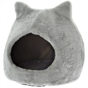 Nicho Cinza com Orelhas para Gatos - Ferribiella