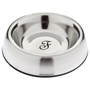 Taça Inox Simples para Cães e Gatos-Ferribiella