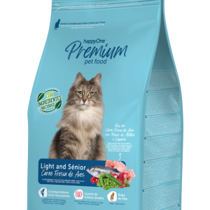 happyOne Premium Light & Senior Carne Fresca-1,5Kg