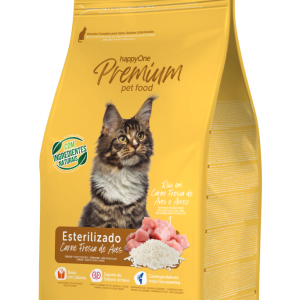 happyOne Premium Esterilizado Carne Fresca-1,5Kg