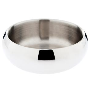 Taça inox redonda Double Wall para cães-Ferribiella