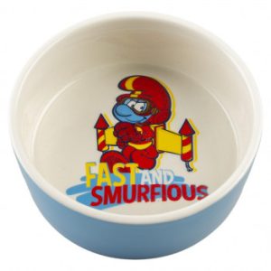 The Smurfs - Tigela de Cerâmica para Cão e Gato-Duvo Plus