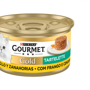 Gourmet Gold Tartelette Frango e Cenouras 85gr-Purina