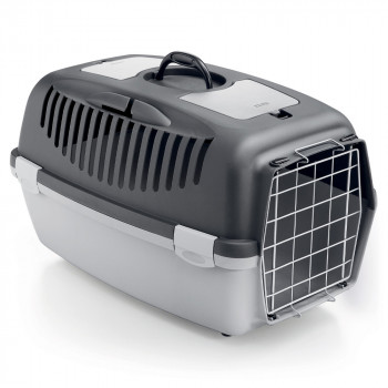 Transportadora Gulliver 3 com porta de metal Stefanplast