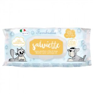 Toalhitas Salviette com Água Micelar e Óleo de Argão Ferribiella