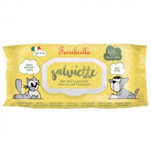Toalhitas Salviette com Aloe vera e Camomila Ferribiella