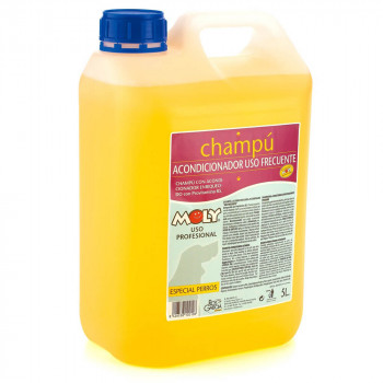 Champô com Amaciador de Uso Frequente para Cão Moly