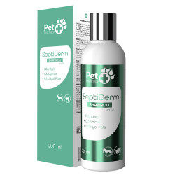 VetFood - SeptiDerm - Champô para cães e gatos com dermatite seborreica