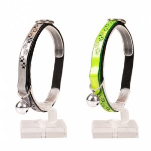 Coleira Refletora Paws em PVC Duvo Plus